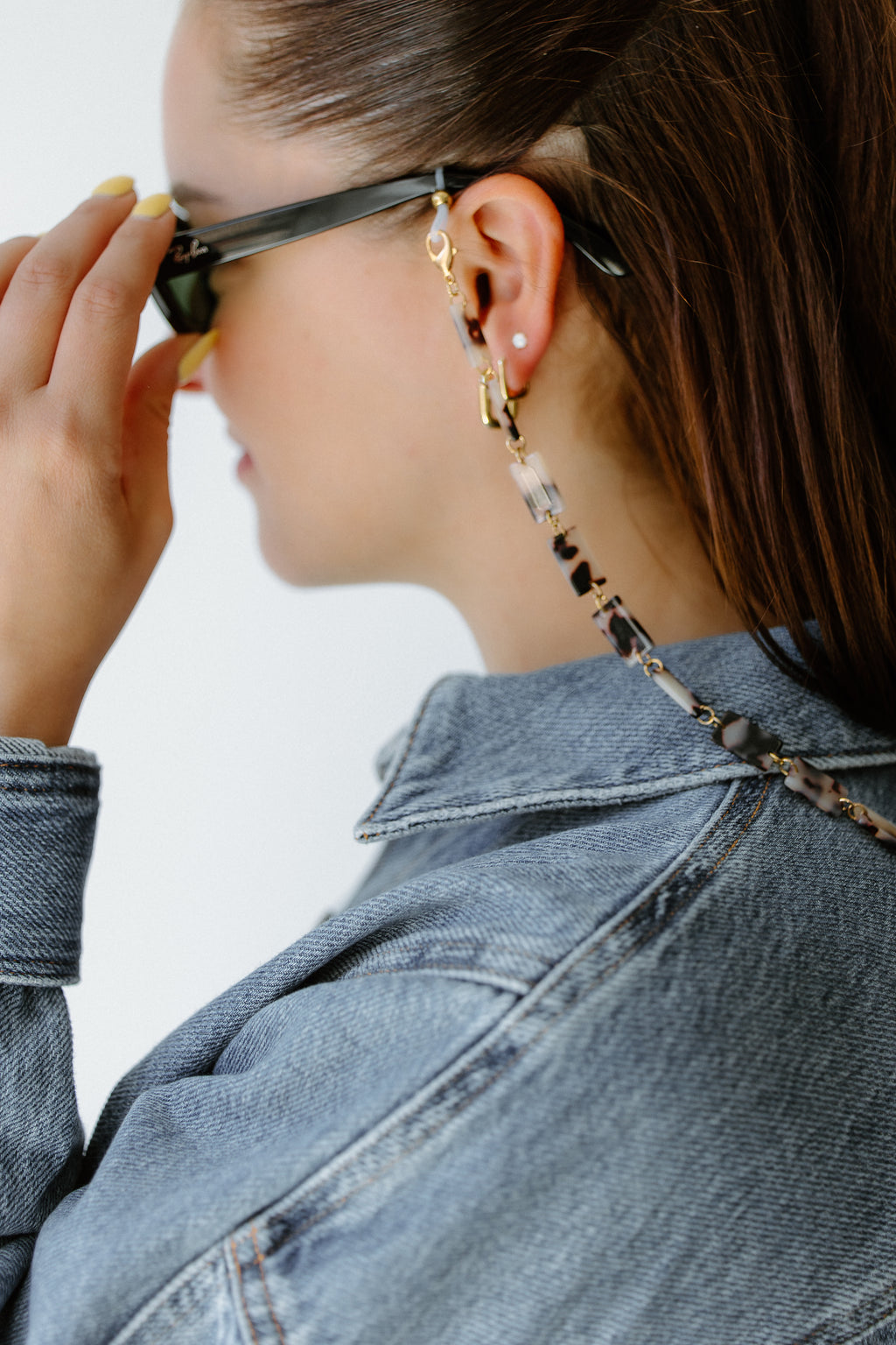 Chaîne à lunettes Tortoise