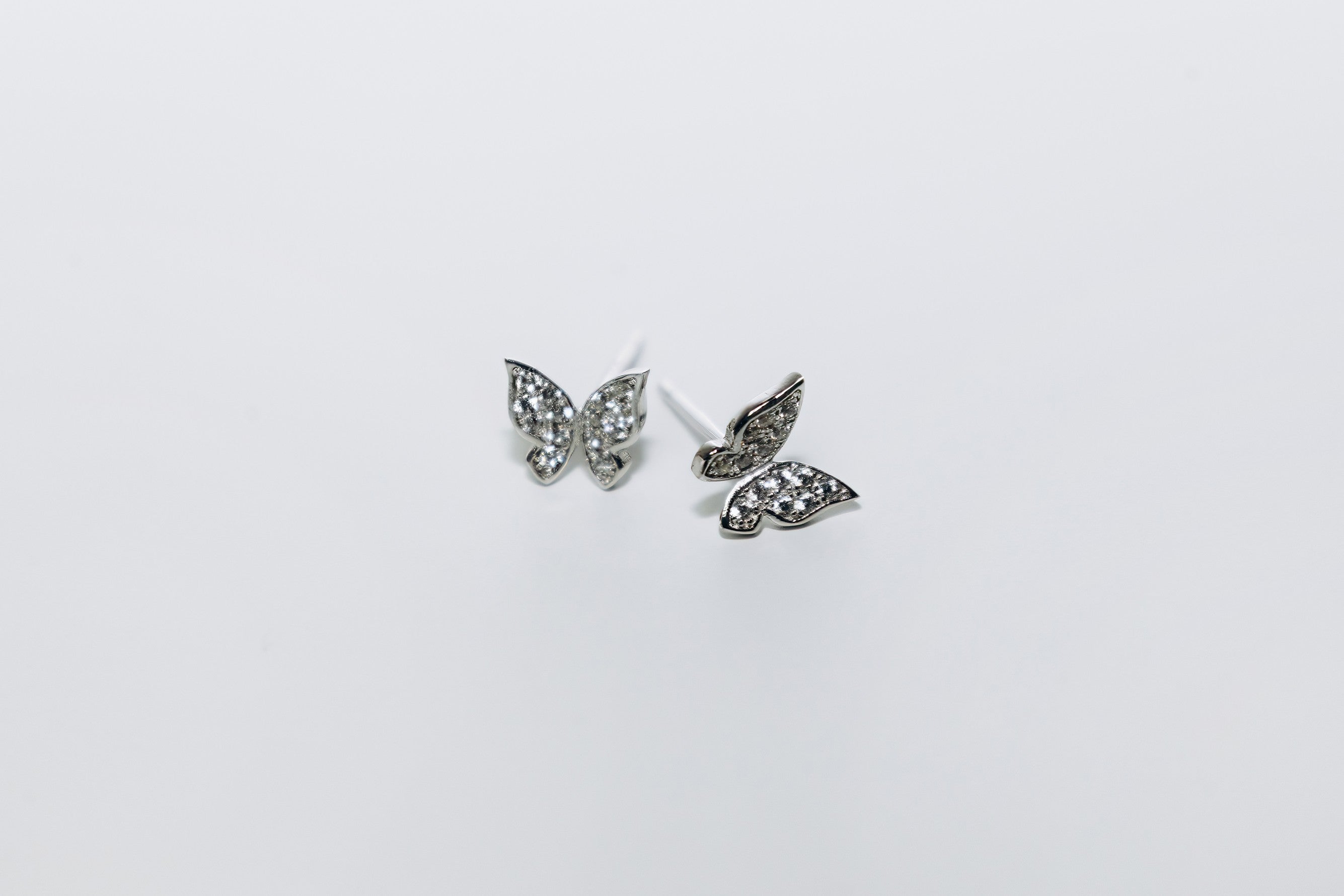 Boutons Papillon (Argent)