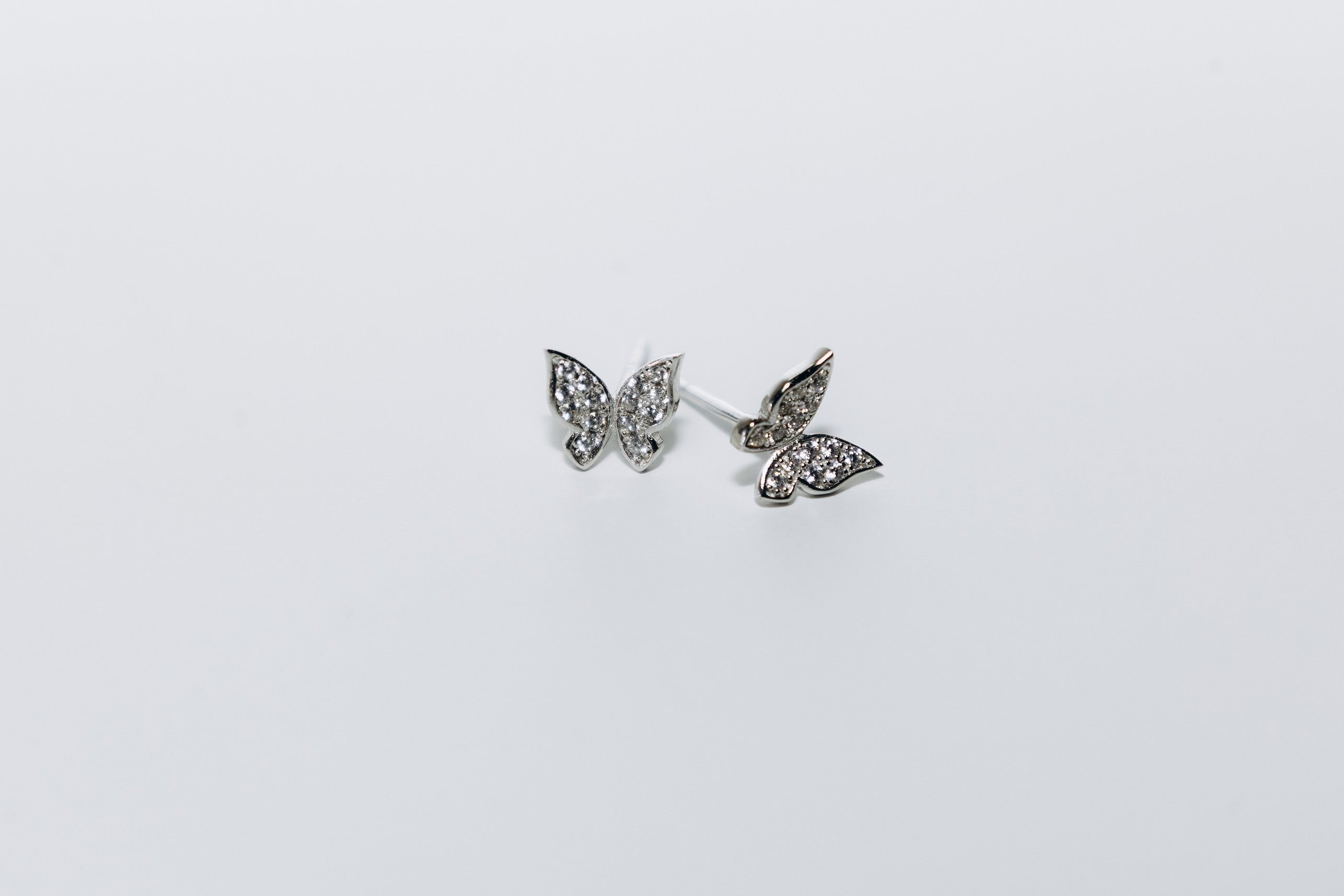 Boutons Papillon (Argent)