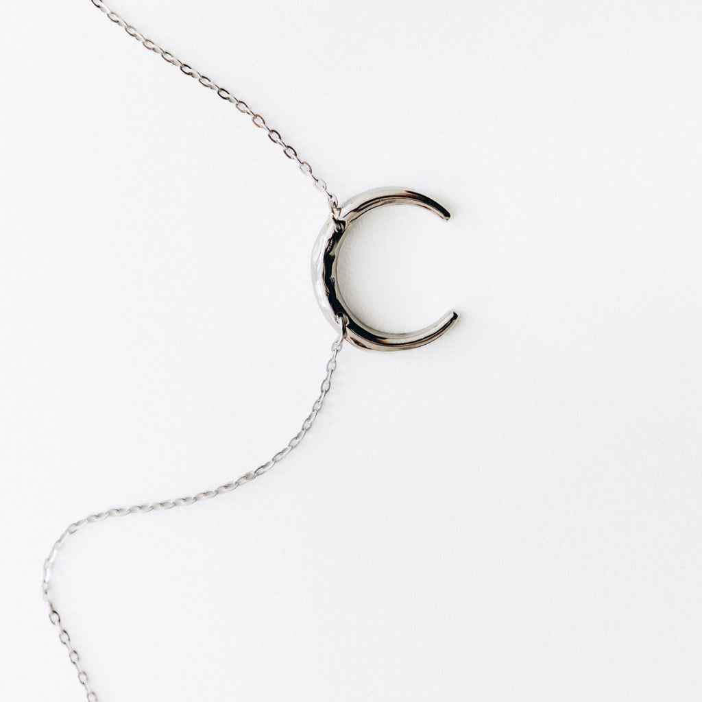 Collier Luna ( Argenté )