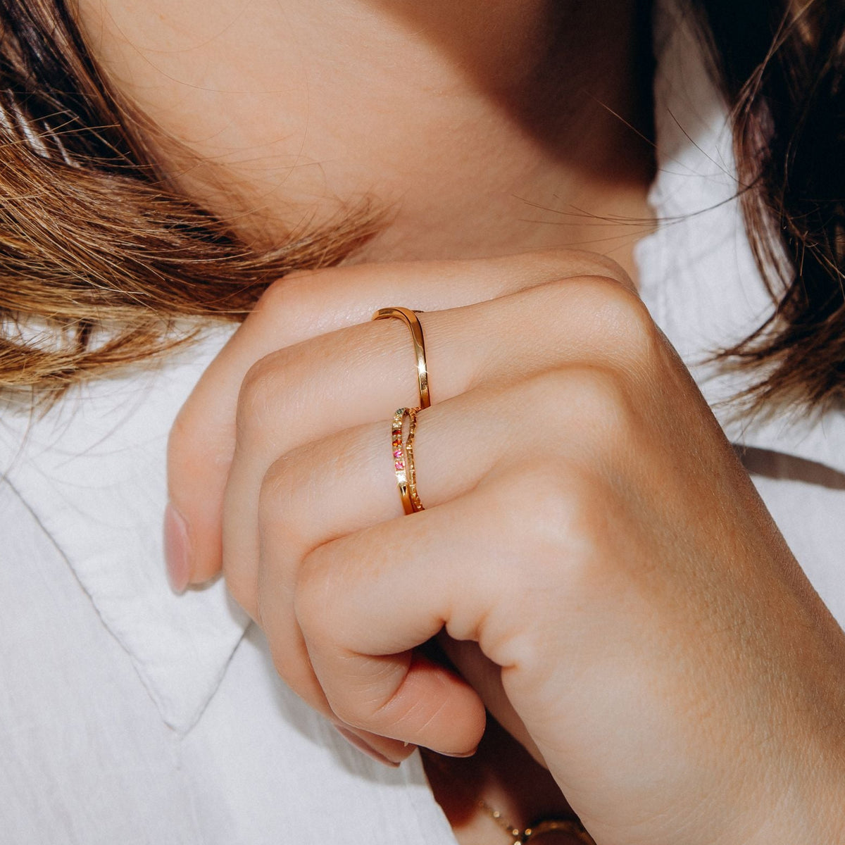 Bague Lysa (Doré)