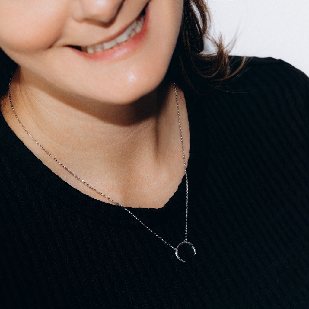 Collier Luna ( Argenté )