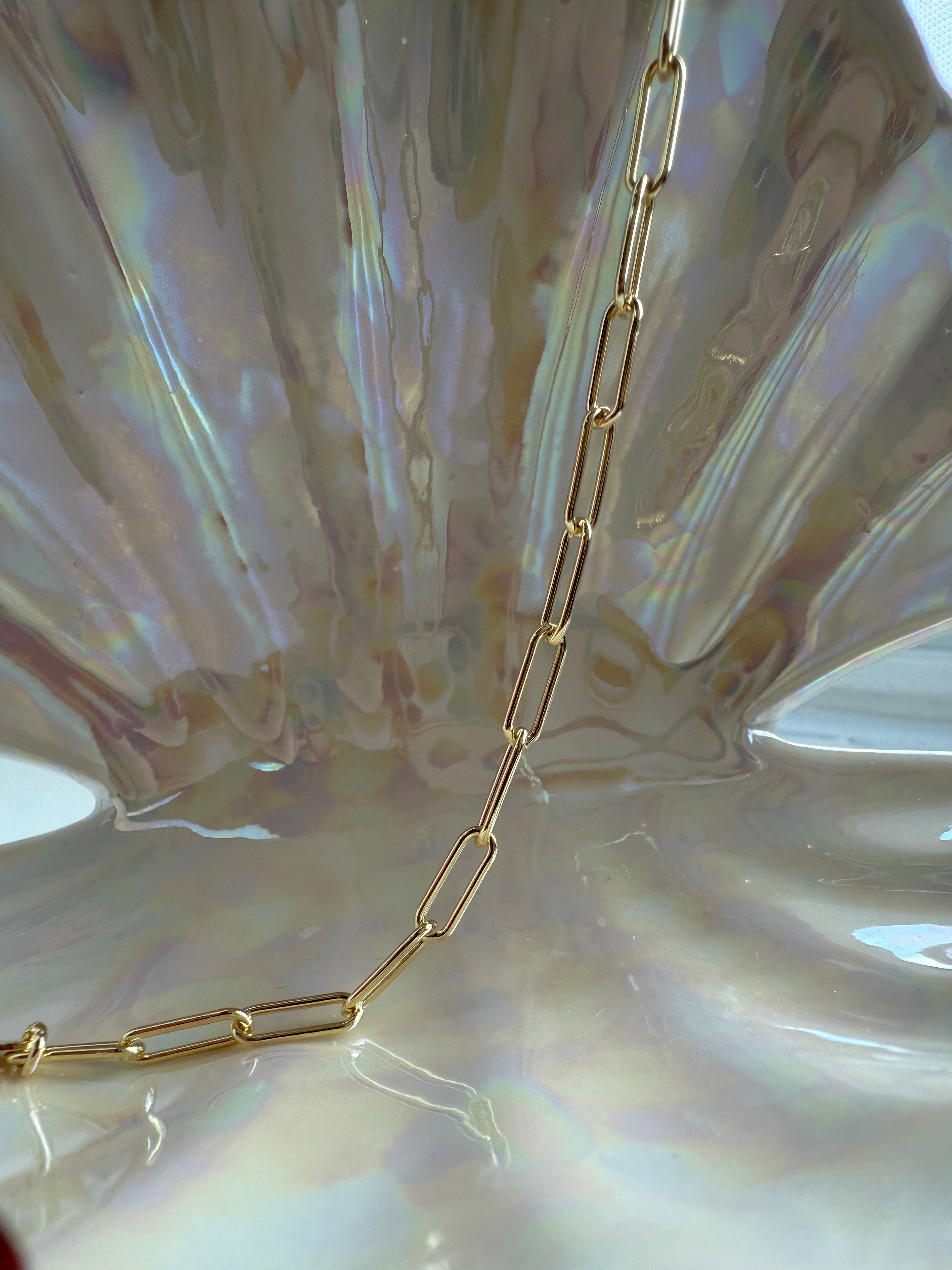 Bracelet paperclip (Gold)