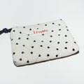 Pochette à bijoux (motif coeur)