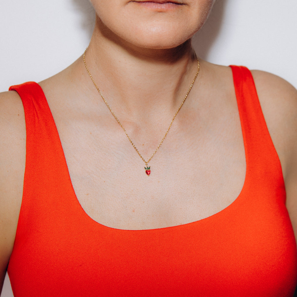 Collier Fraise