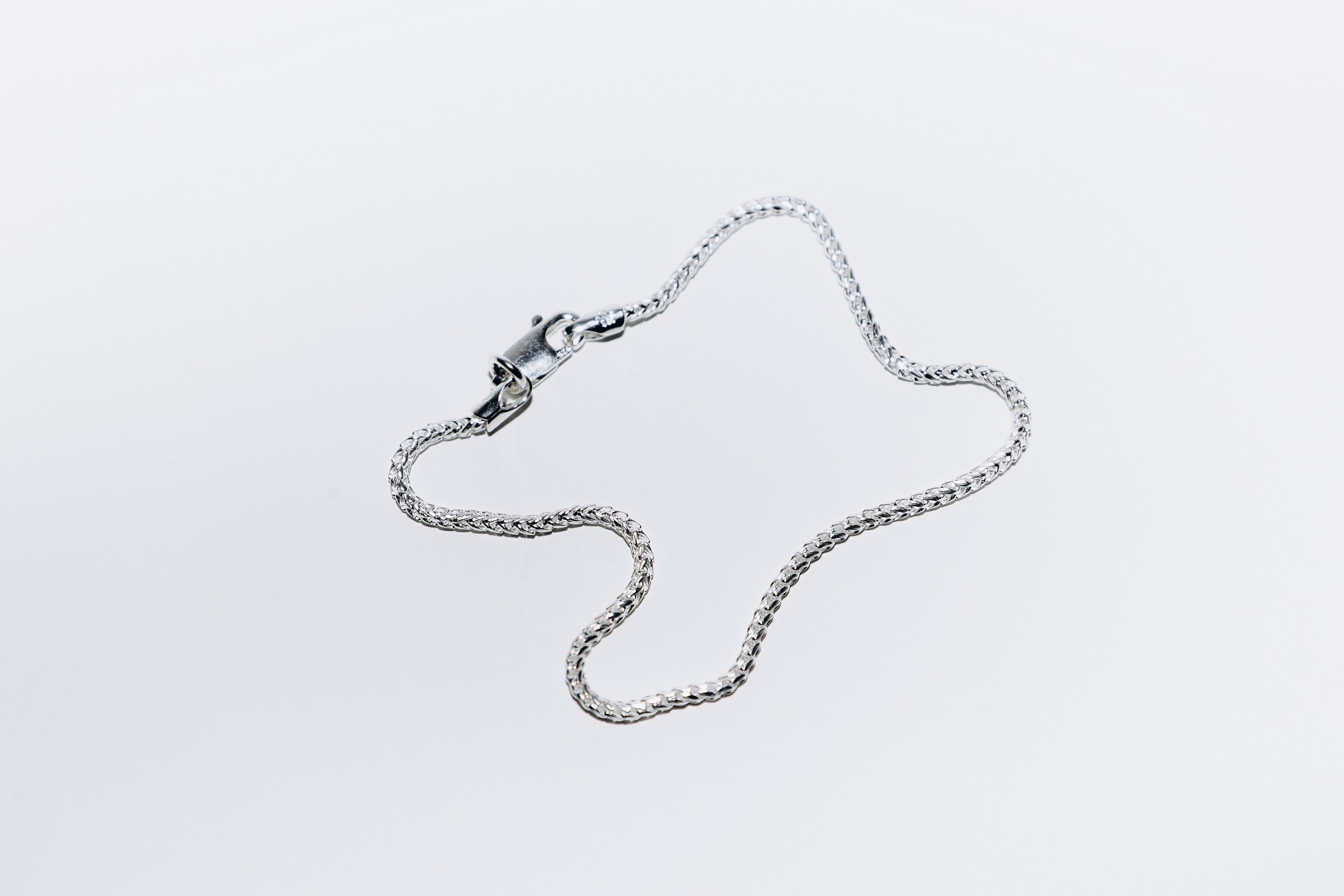 Bracelet chaîne de blé (Argent)