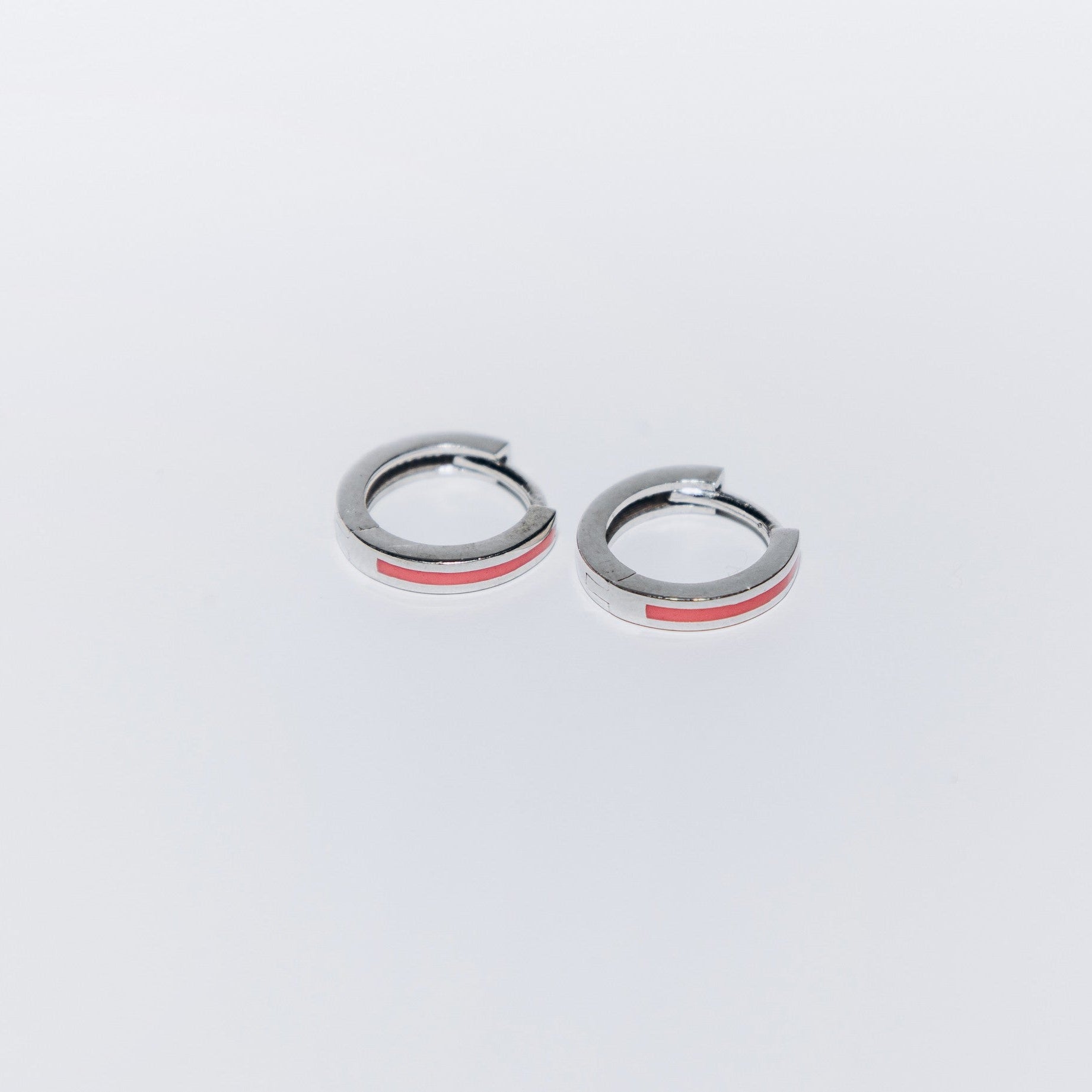 Huggies argent & rose fushia