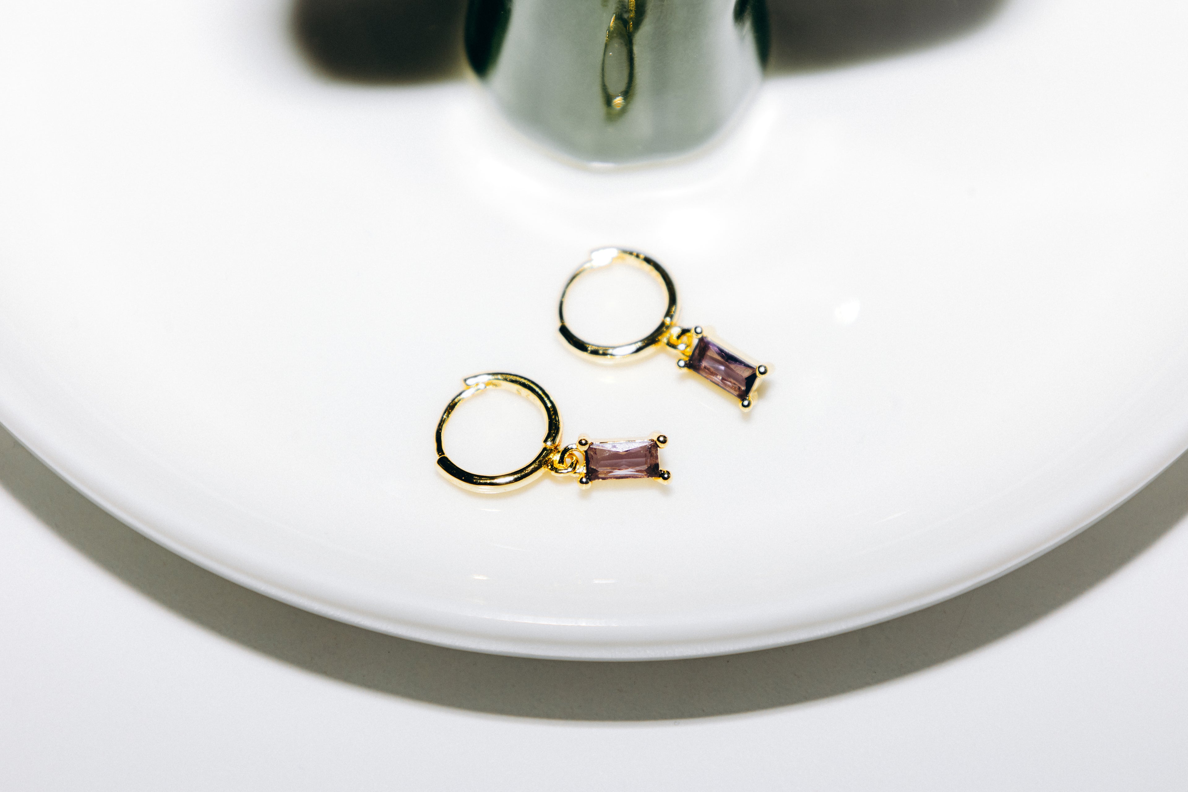 Boucles Alya ( Mauve )