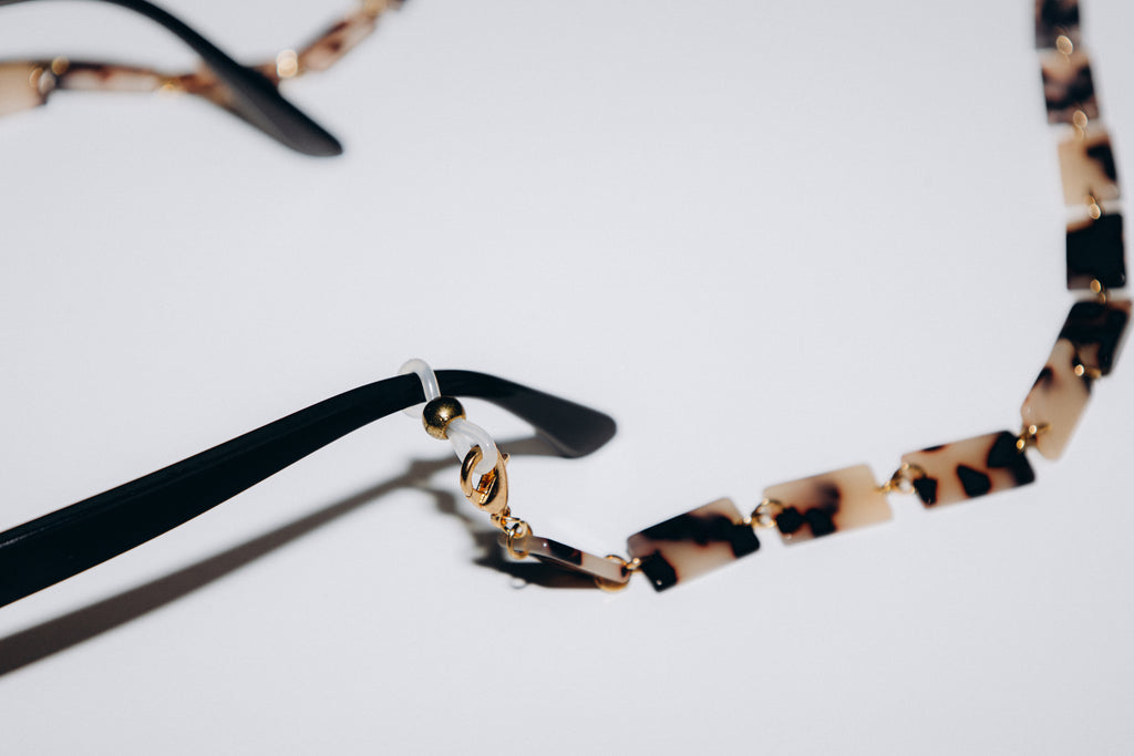 Chaîne à lunettes Tortoise