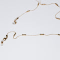 Chaîne à lunettes Billes dorées